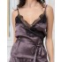Шелковый комплект топ и шорты Mia-Amore WINDSOR 3882 баклажан, Цвет: баклажан, Размеры: L, изображение 5