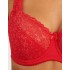 Бюстгальтер полумягкий Simona M 900 красный, Цвет: красный, Размеры: 75C, изображение 3