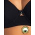 Бюстгальтер мягкий хлопковый Sielei NATURAL COTTON 1442 nero, Цвет: nero (черный), Размеры: 80C, изображение 4