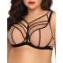 Полумягкий бюстгальтер Novika GILLIAN N02 PU с черным, Цвет: бежевый с черным, Размеры: 105B