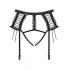 Пояс-трусики с пажами для чулок Obsessive BRAVELLE GARTER BELT, Цвет: черный, Размеры: S/M, изображение 5 Пояс-трусики с пажами для чулок Obsessive BRAVELLE GARTER BELT, Цвет: черный, Размеры: S/M, изображение 5