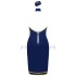 Ролевой костюм стюардессы Obsessive STEWARDESS UNIFORM, Цвет: темно-синий, Размеры: M/L, изображение 6