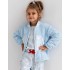 Детская теплая толстовка Sensis BLUE DREAM KIDS, Цвет: голубой, Размеры: 122-128
