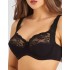 Бюстгальтер мягкий с подкроем Elli 1012 черный, Цвет: черный, Размеры: 90E, изображение 3