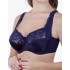 Бюстгальтер мягкий с подкроем Elli 1010 темно-синий, Цвет: темно-синий, Размеры: 95F