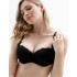 Бюстгальтер балконет Elli 7055 черный, Цвет: черный, Размеры: 80C, изображение 3