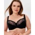 Бюстгальтер полумягкий Elli 9000 черный, Цвет: черный, Размеры: 90F, изображение 3