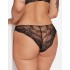 Кружевные трусы бразилиана Esotiq 39936 TULIA черный+бежевый, Цвет: черный+бежевый, Размеры: S, изображение 2