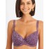 Бюстгальтер балконет пуш-ап Simona M 870 гортензия, Цвет: гортензия, Размеры: 90B, изображение 3