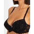 Бюстгальтер балконет пуш-ап флок Simona M 870 бархат черный, Цвет: бархат черный, Размеры: 75C, изображение 6
