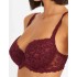 Бюстгальтер балконет пуш-ап Simona M 870 бордо, Цвет: бордо, Размеры: 95C, изображение 6