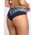 Трусы бразилиана Subtille JESSIKA BLUE braz, Цвет: темно-синий+бирюза, Размеры: S, изображение 2