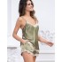 Атласный комплект с шортами Mia-Mella JULIA 8732 оливковый, Цвет: оливковый, Размеры: XS, изображение 4