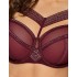 Бюстгальтер полумягкий Novika LOU LOU WINE 02 PU, Цвет: бургундское вино, Размеры: 80E, изображение 4