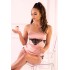 Атласная пижама с шортами LIVIA CORSETTI LC 90567 MIRAAZE KOMPLET PINK, Цвет: розовый, Размеры: L/XL, изображение 3