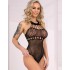 Черное боди сетка LIVIA CORSETTI ORVINA BODY, Цвет: черный, Размеры: S/M/L