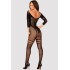 Боди-комбинезон с доступом Obsessive G 329 BODYSTOCKING, Цвет: черный, Размеры: S/M/L, изображение 4
