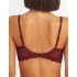 Бюстгальтер балконет Simona M 608 бордо, Цвет: бордо, Размеры: 80C, изображение 2