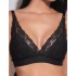 Бюстгальтер бралетт без косточек VOVA LIZA V24116, Цвет: черный, Размеры: S