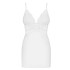 Сексуальная сорочка Obsessive 810 CHEMISE белый, Цвет: белый, Размеры: S/M, изображение 3