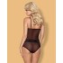 Эротическое боди Obsessive 812 TEDDY, Цвет: черный, Размеры: S/M, изображение 2