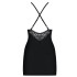 Сексуальная сорочка Obsessive 828 CHEMISE черный, Цвет: черный, Размеры: L/XL, изображение 4