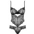 Эротическое боди Obsessive ALLURIA TEDDY черный, Цвет: черный, Размеры: L/XL, изображение 3 Эротическое боди Obsessive ALLURIA TEDDY черный, Цвет: черный, Размеры: L/XL, изображение 3