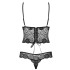 Эротическое боди Obsessive ALLURIA TEDDY черный, Цвет: черный, Размеры: L/XL, изображение 4 Эротическое боди Obsessive ALLURIA TEDDY черный, Цвет: черный, Размеры: L/XL, изображение 4