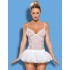 Ролевой костюм ангелочка Obsessive SWANGEL 6 предметов, Цвет: белый, Размеры: S/M, изображение 6