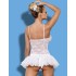 Ролевой костюм ангелочка Obsessive SWANGEL 6 предметов, Цвет: белый, Размеры: S/M, изображение 7