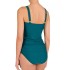 Танкини верх купальника Felina 5273290, Цвет: зеленый океан, Размеры: 80F, изображение 4