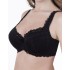 Бюстгальтер балконет кружевной Karina LM 420 черный, Цвет: черный, Размеры: 90F