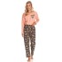 Пижама женская с брюками Taro KENZA 2773-01, Цвет: персиковый, Размеры: L, изображение 2