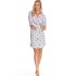 Ночная сорочка с длинным рукавом Taro LIVIA 2574-01, Цвет: серый, Размеры: M, изображение 2