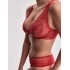 Кружевной бюстгальтер на монокаркасе Alles BEVERLY M BRALETTE красный, Цвет: красный, Размеры: 65C, изображение 6