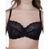 Бюстгальтер мягкий кружевной Karina LM 535 черный, Цвет: черный, Размеры: 80C