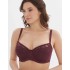 Бюстгальтер с плотной чашкой  Misstyle 2508 / 508 темный виноград, Цвет: темный виноград, Размеры: 75D, изображение 3