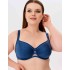 Бюстгальтер мягкая чашка Misstyle 2511 французский синий, Цвет: французский синий, Размеры: 80D, изображение 2 Бюстгальтер мягкая чашка Misstyle 2511 французский синий, Цвет: французский синий, Размеры: 80D, изображение 2