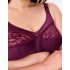 Бюстгальтер мягкий без каркасов Misstyle 4120 / 4121 темный виноград, Цвет: темный виноград, Размеры: 80E, изображение 5
