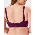 Бюстгальтер мягкий без каркасов Misstyle 4120 / 4121 темный виноград, Цвет: темный виноград, Размеры: 80E, изображение 2