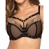 Бюстгальтер полумягкий Novika STARLING N02 PU, Цвет: черный, Размеры: 100F