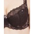 Бюстгальтер балконет кружево биколор Simona M 608 шоколад-радуга, Цвет: шоколад-радуга, Размеры: 70E, изображение 3