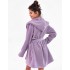 Короткий халат с капюшоном Sensis AMETHYST, Цвет: сиреневый, Размеры: L/XL, изображение 2