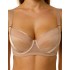 Бюстгальтер с поролоном Coquette Revue PLAIN 89116-13, Цвет: бежевый, Размеры: 95F