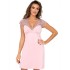 Ночная сорочка с коротким рукавом Donna CELINE nightdress, Цвет: розовый, Размеры: M