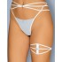 Подвязка на ножку Obsessive A 760 garter, Цвет: белый, Размеры: S/M Подвязка на ножку Obsessive A 760 garter, Цвет: белый, Размеры: S/M