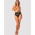 Соблазнительные трусики Obsessive OLVIDIA PANTIES, Цвет: черный, Размеры: XS/S, изображение 3