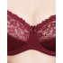 Бюстгальтер мягкий Simona M 912 бордо, Цвет: бордо, Размеры: 85E, изображение 3