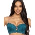 Бюстгальтер балконет с пуш-ап MAT SYBILLA turkus M-3525-11, Цвет: бирюзовый, Размеры: 65E, изображение 3
