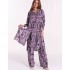 Комплект из вискозы туника и брюки Mia-Mia ALBA 16519, Цвет: cиреневый, Размеры: M, изображение 4